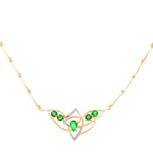 Gold necklace