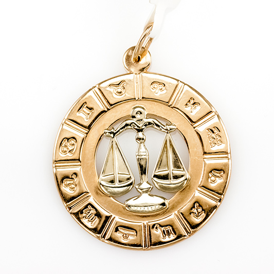 Gold pendant