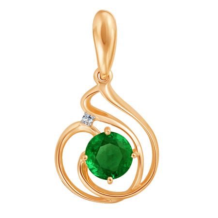 Gold pendant