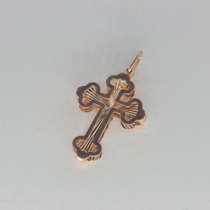 Gold cross