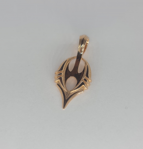 Gold pendant