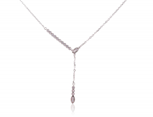 Серебряное колье
