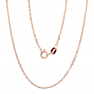 Sudraba ķēdīte Enkurs 1.2 mm, dimantu apstrādājums