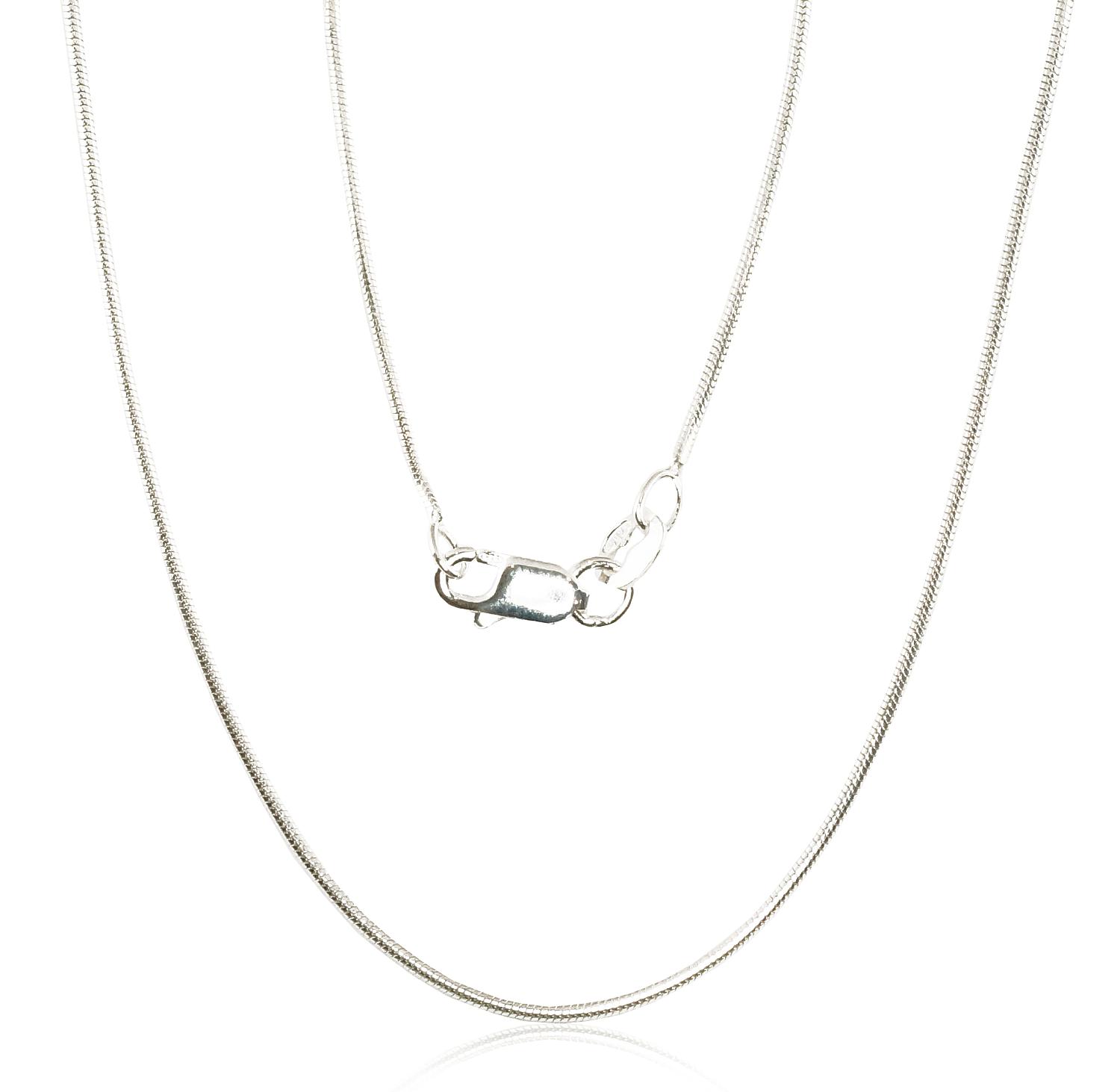 Hõbekett Snake 1 mm Hõbekett Snake 1 mm