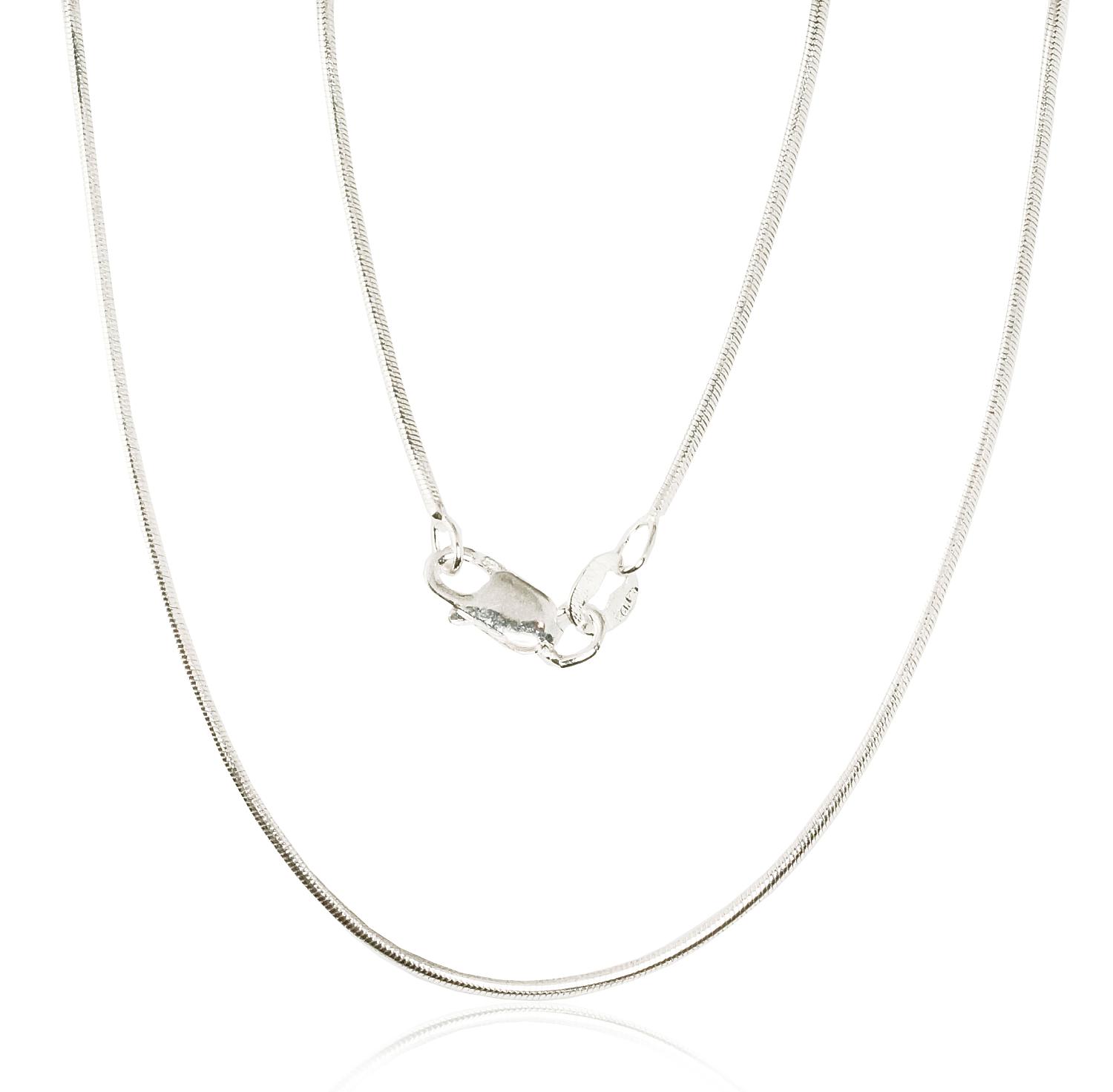 Sudraba ķēdīte Čūskiņa 1.1 mm