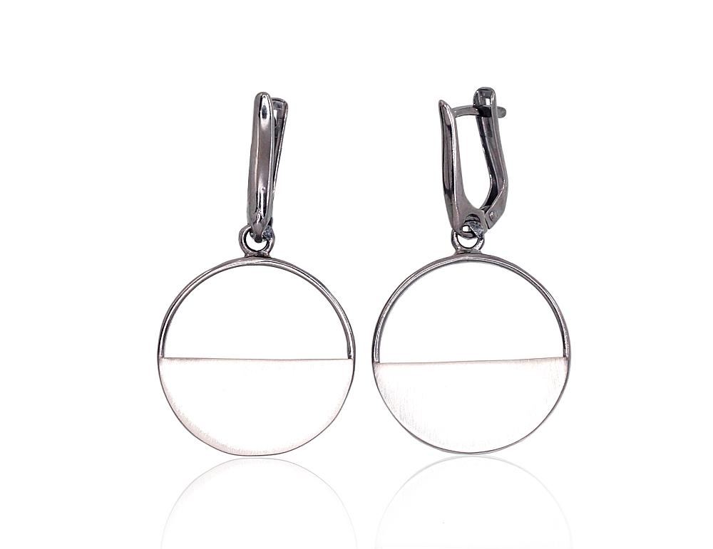 Silver earrings