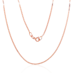 Gold chain Marina 1.1 mm, diamond cut
