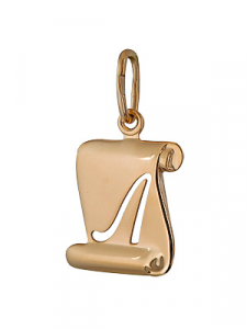 Gold pendant