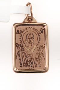 Gold pendant