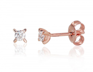 Gold classic studs earrings
