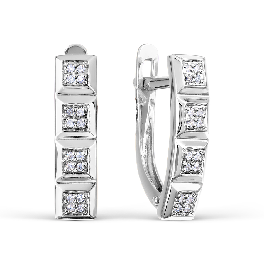 Zelta auskari ar briljantiem Zelta auskari ar briljantiem