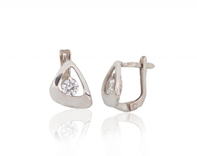 'Inglise' sulguriga hõbekõrverõngad