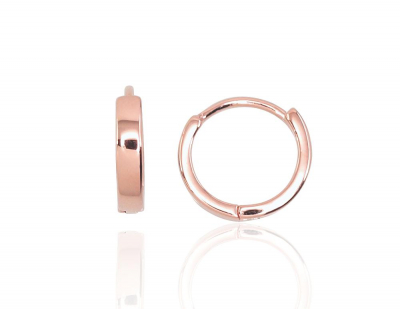 Sudraba auskari ar apaļu aizdāri