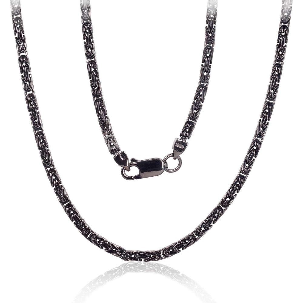 Sudraba ķēdīte Bizantija 2.5 mm Sudraba ķēdīte Bizantija 2.5 mm