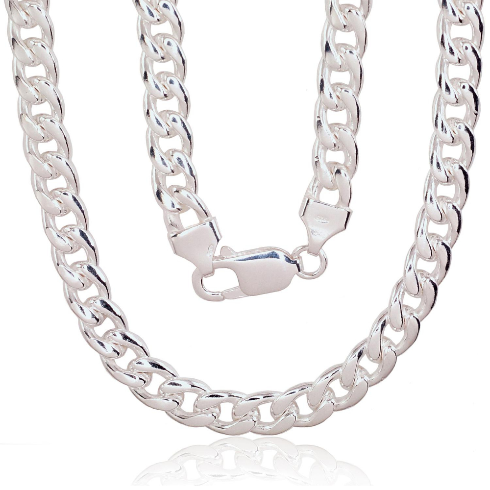 Sudraba ķēdīte Kartjē 7 mm Sudraba ķēdīte Kartjē 7 mm