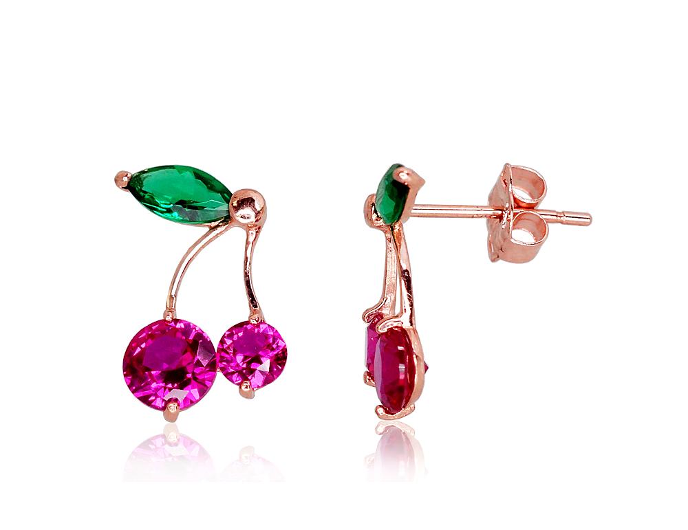 Gold classic studs earrings