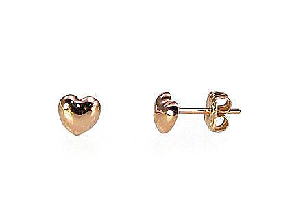 Gold classic studs earrings