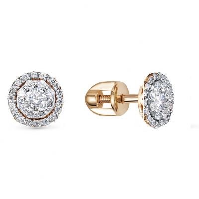 Gold earing