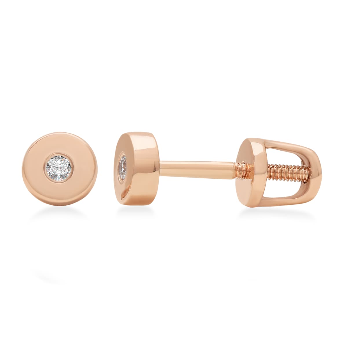 Gold earing