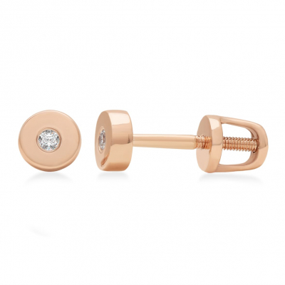 Gold earing