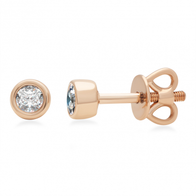 Gold earing