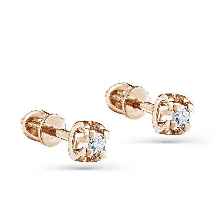 Gold earing