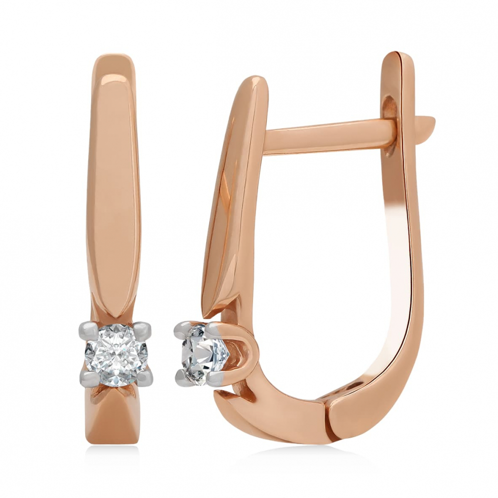 Gold earing