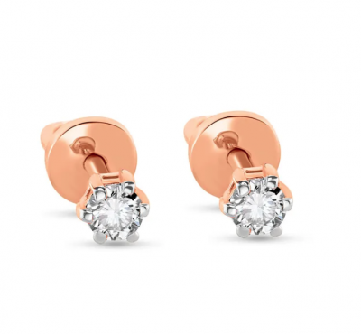 Gold earing