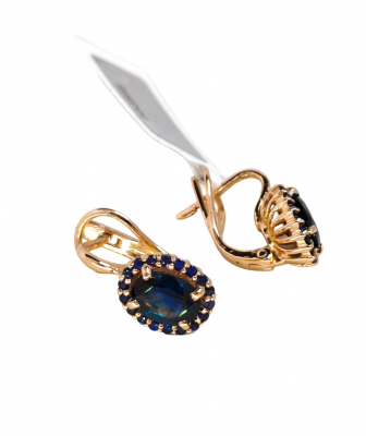 Золотые серьги