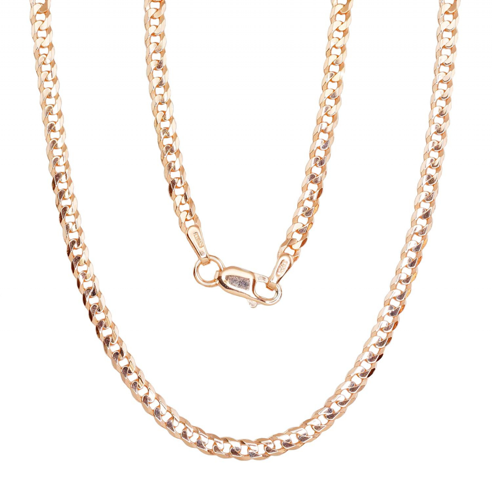 Sudraba ķēdīte Kartjē 2.5 mm, dimantu apstrādājums Sudraba ķēdīte Kartjē 2.5 mm, dimantu apstrādājums