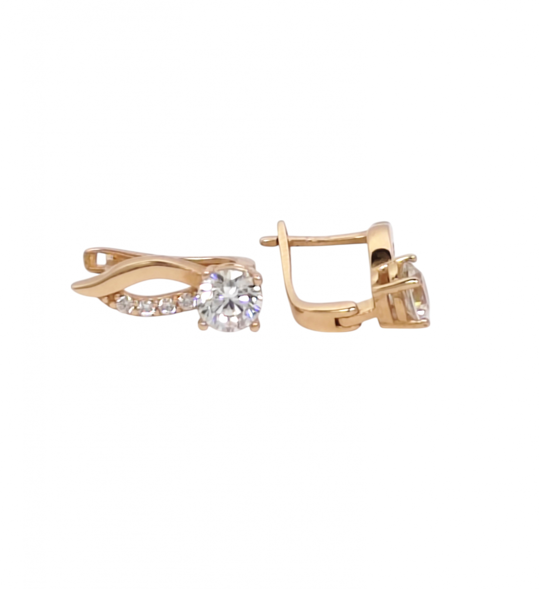 Золотые серьги