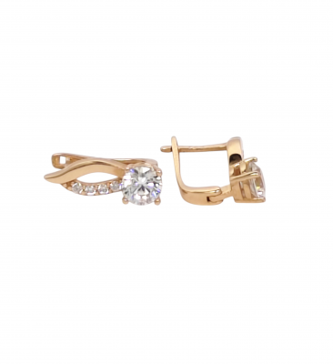 Золотые серьги