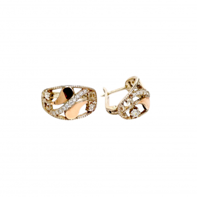 Silver earrings