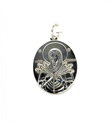Серебряный кулон