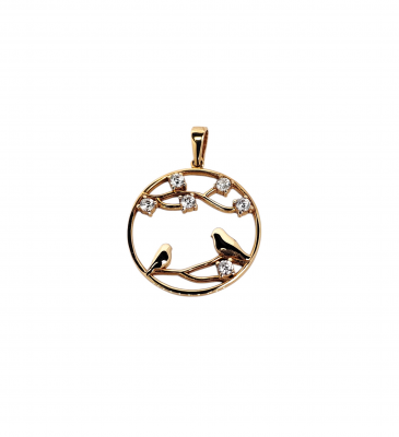 Gold pendant
