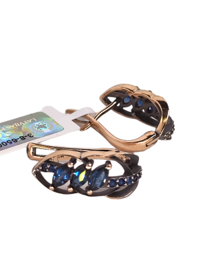 Золотые серьги