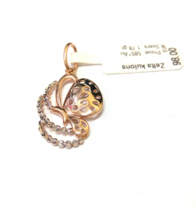 Gold pendant