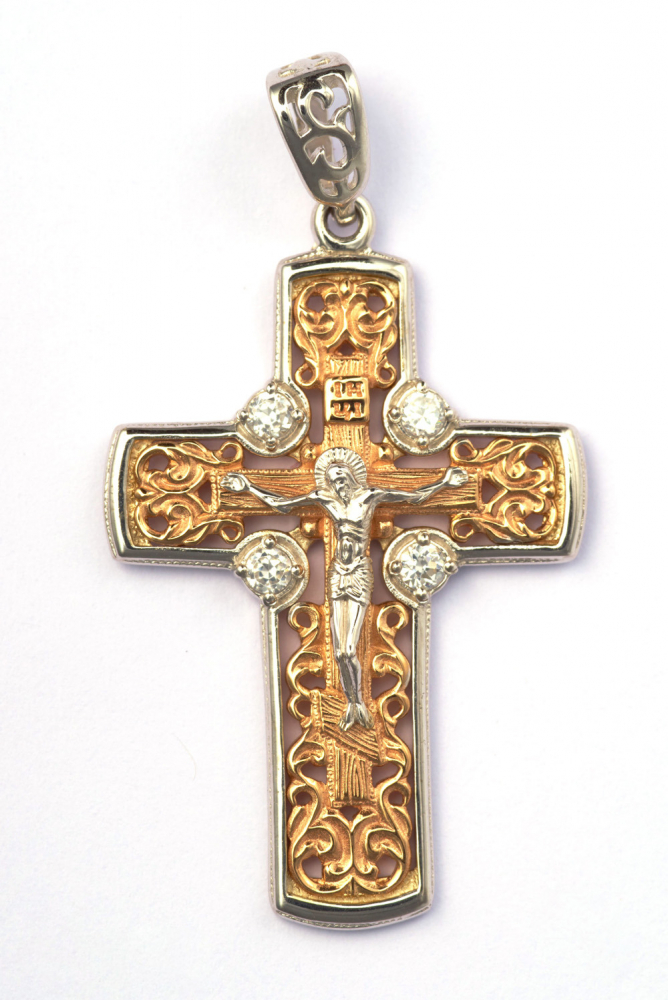 Gold cross